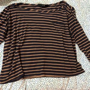 F21 3/4 sleeve shirt